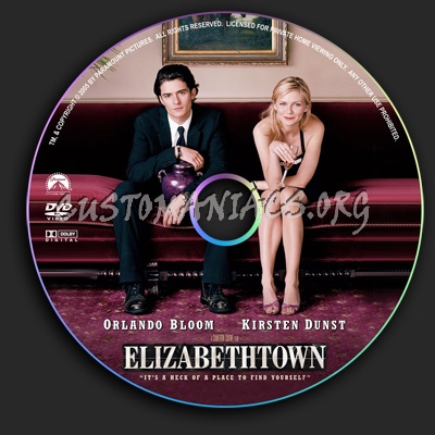 Elizabethtown dvd label