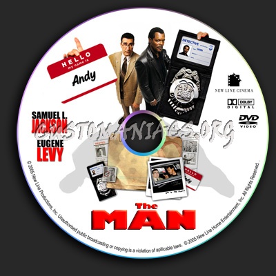 Man, The dvd label