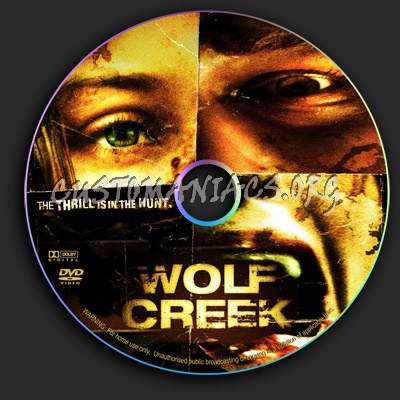 Wolf Creek dvd label
