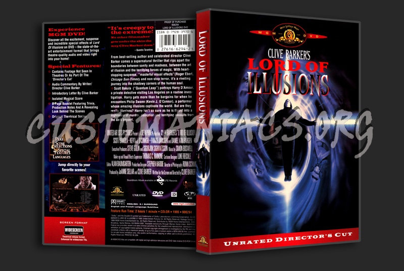 Lord of Illusions dvd cover