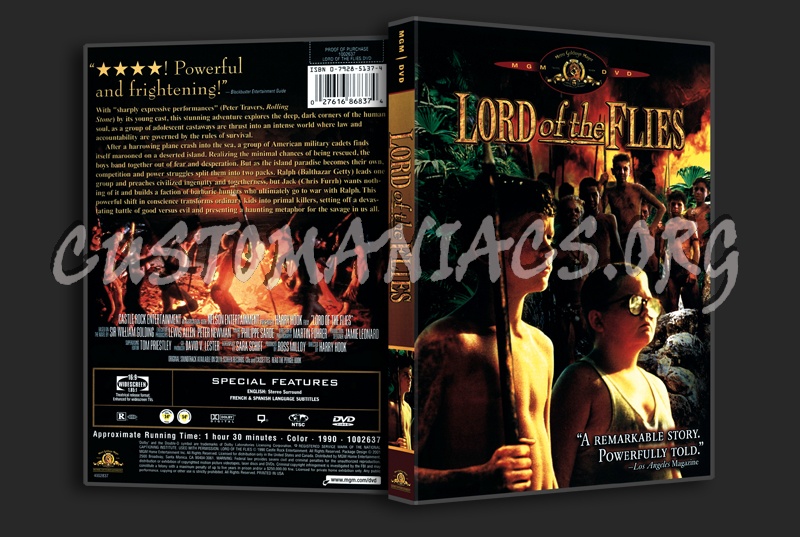Lord Of The Flies dvd cover