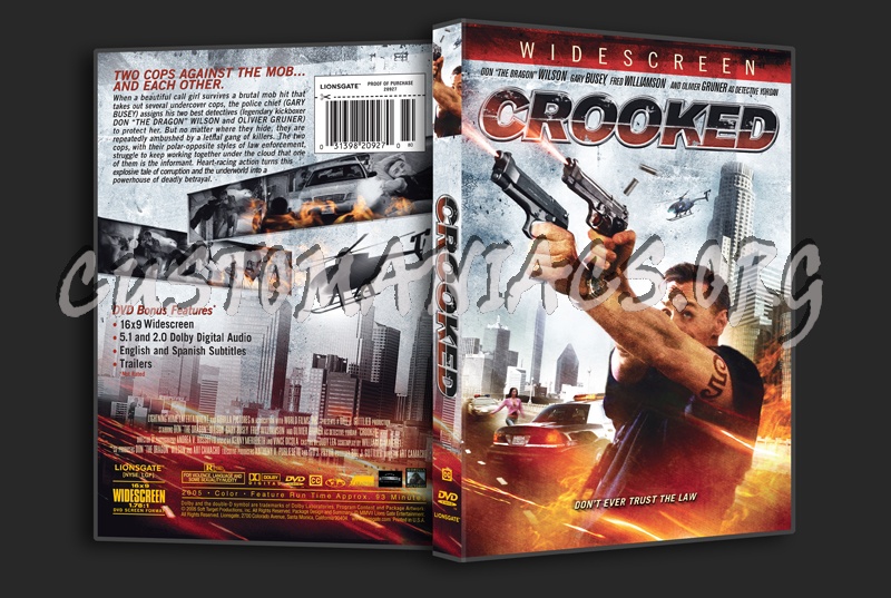 Crooked dvd cover