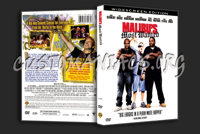 Malibus Most Wanted dvd cover