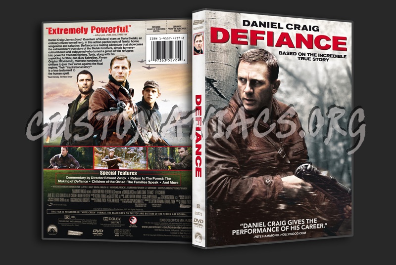 Defiance dvd cover