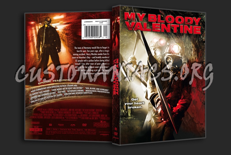 My Bloody Valentine dvd cover
