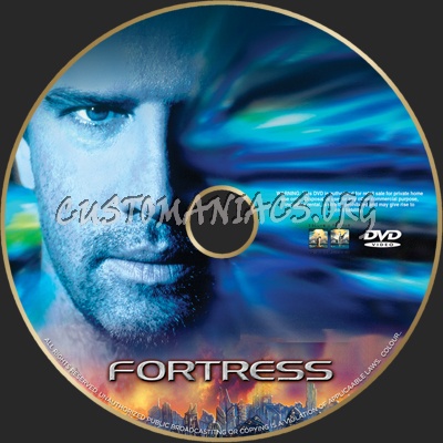 Fortress. dvd label