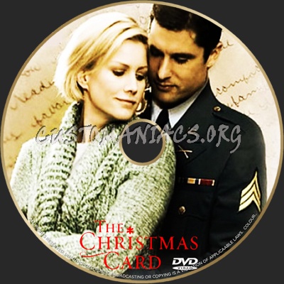 The Christmas Card dvd label