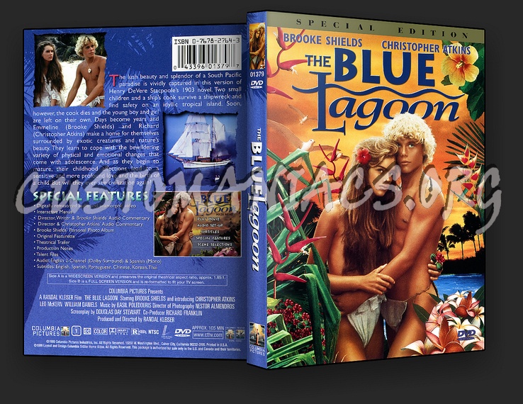 The Blue Lagoon dvd cover