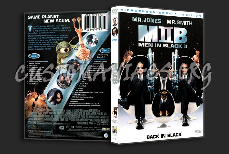 Men In Black II dvd cover