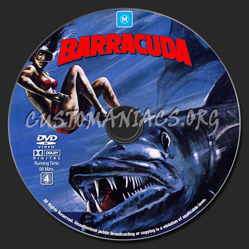 Barracuda dvd label