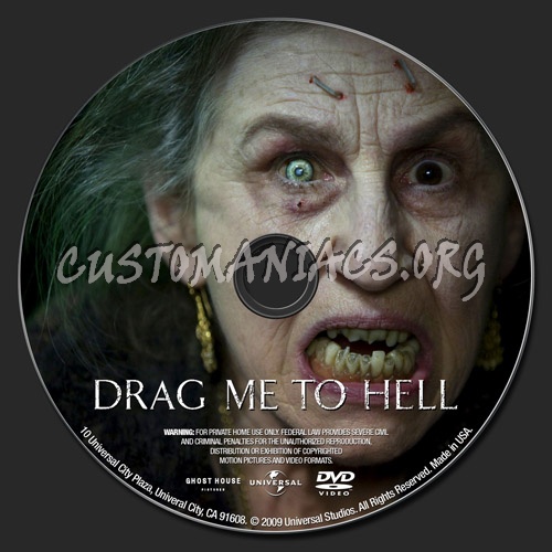 Drag Me To Hell dvd label