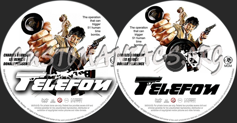 Telefon dvd label