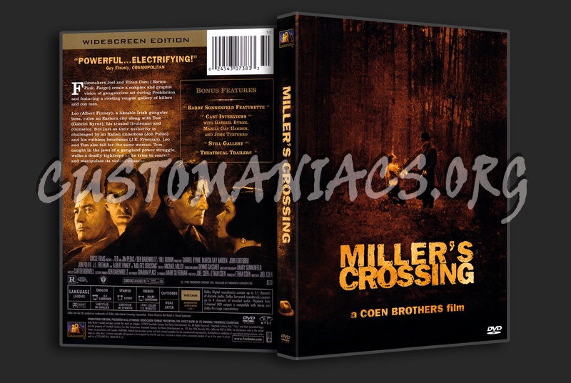 Millers Crossing dvd cover