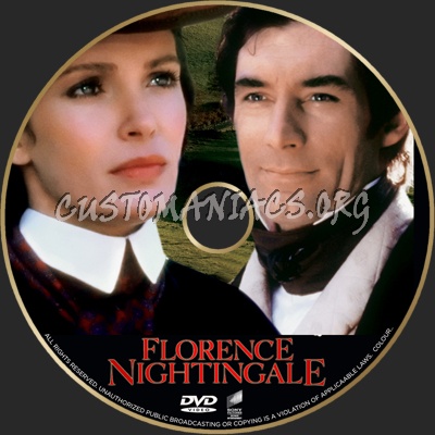 Florence Nightingale dvd label