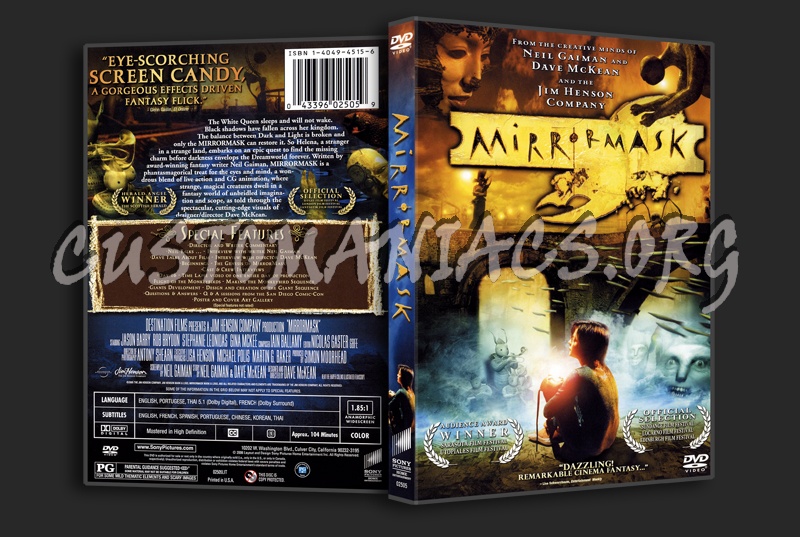 Mirrormask dvd cover