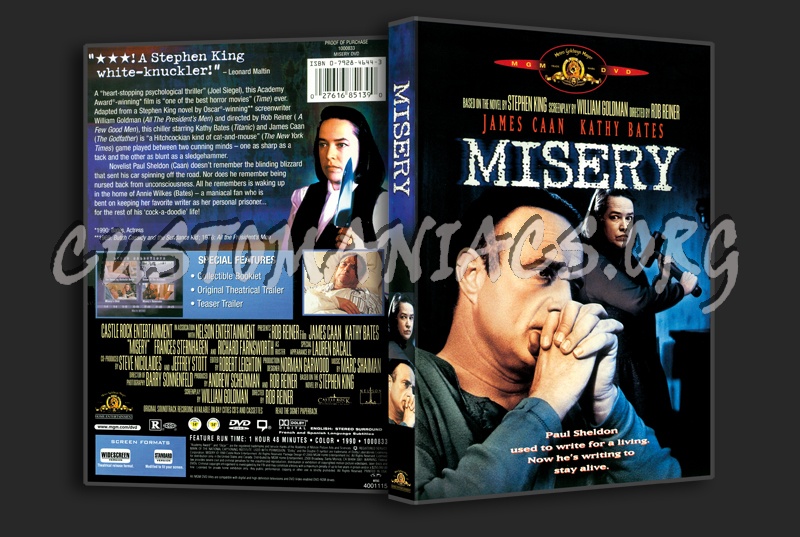 Misery dvd cover