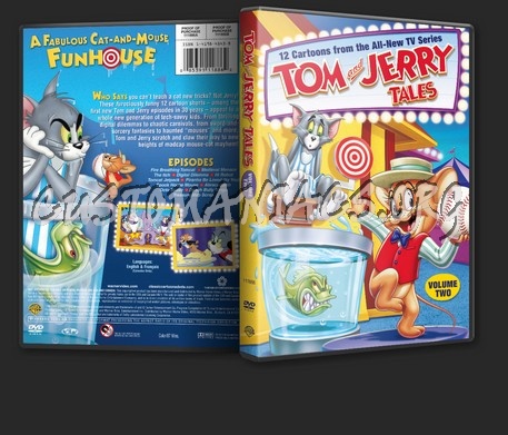 Tom and Jerry Tales Volume 2 dvd cover