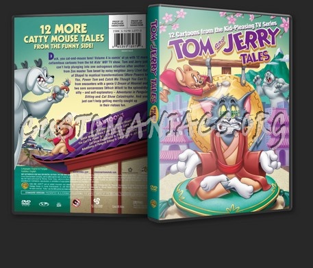 Tom and Jerry Tales Volume 4 dvd cover