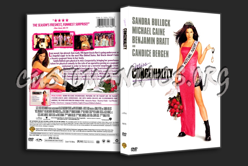 Miss Congeniality dvd cover