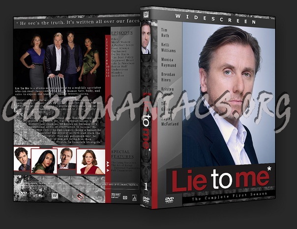 Lie to Me dvd cover