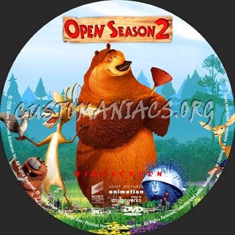 Open Season 2 dvd label