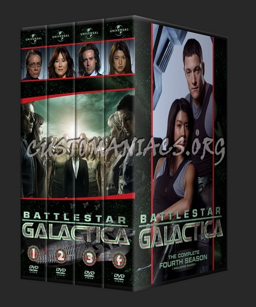 Battlestar Galactica dvd cover