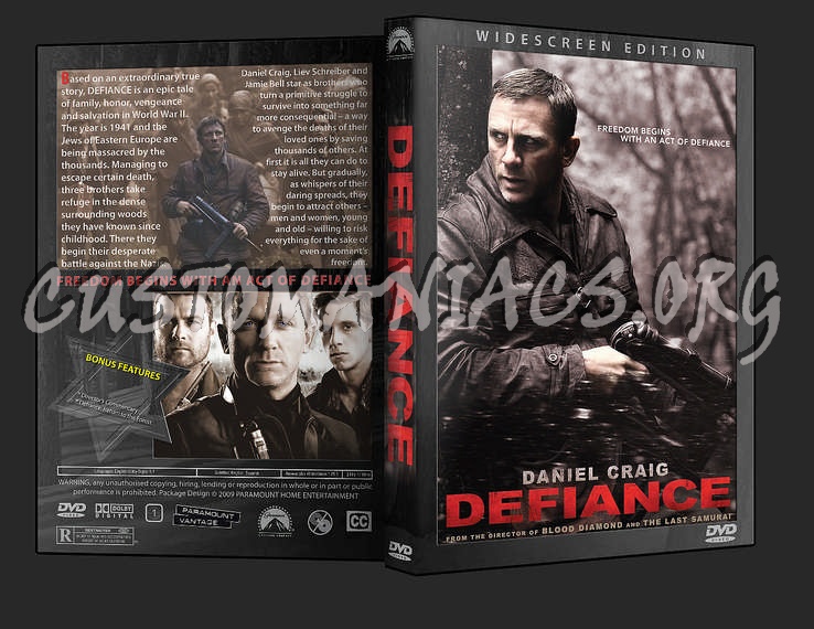 Defiance dvd cover