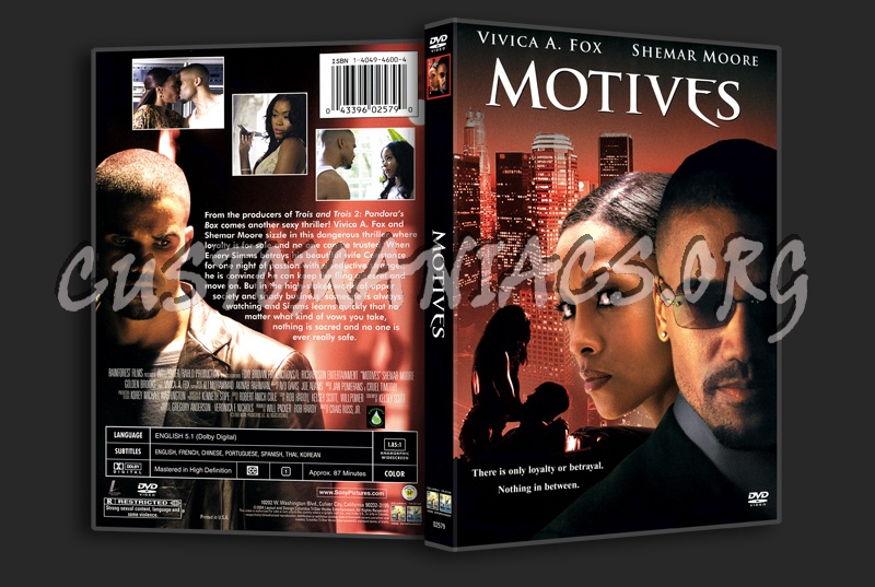 Motives dvd cover