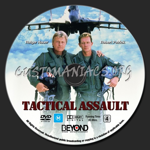 Tactical Assault dvd label