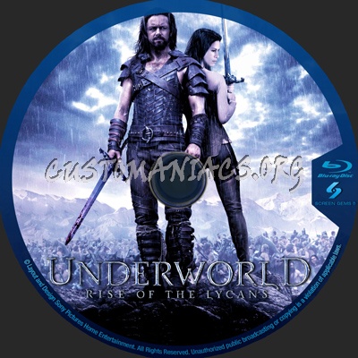 Underworld Collection blu-ray label