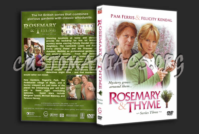 Rosemary & Thyme: Series 3 dvd cover