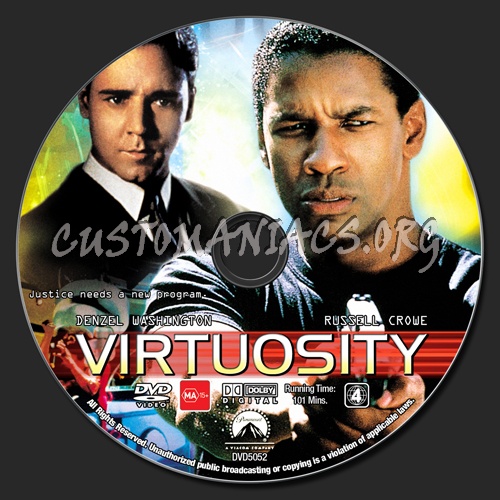 Virtuosity dvd label