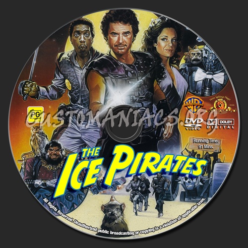 The Ice Pirates dvd label