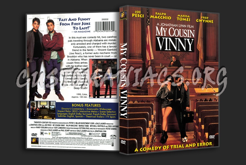 My Cousin Vinny dvd cover