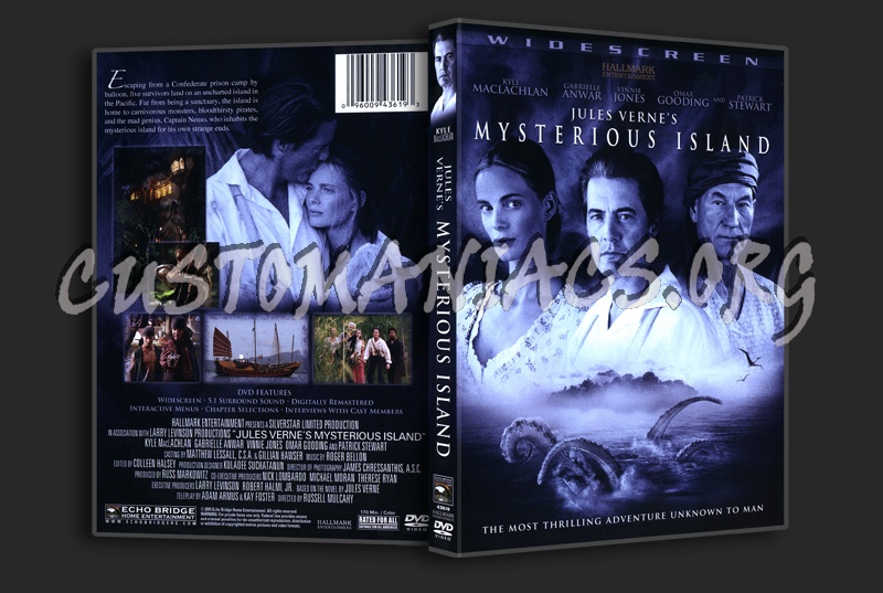 Mysterious Island dvd cover