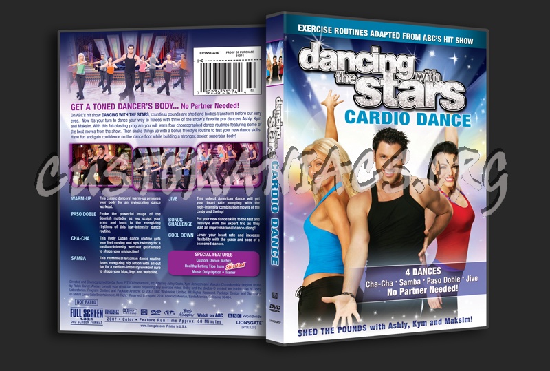 Dancing with the Stars Cardio Dance dvd cover