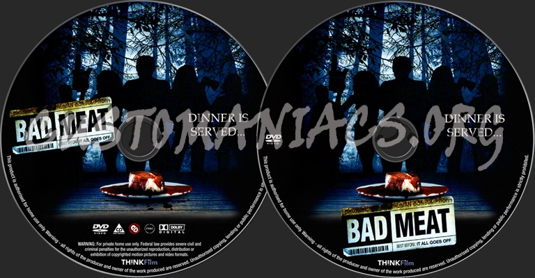 Bad Meat dvd label