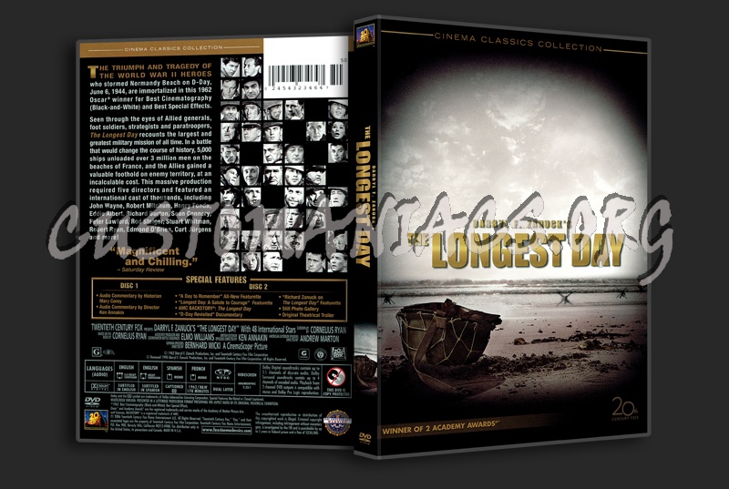 The Longest Day dvd cover