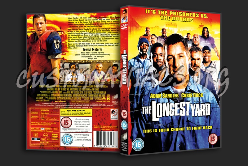 The Longest Yard dvd cover