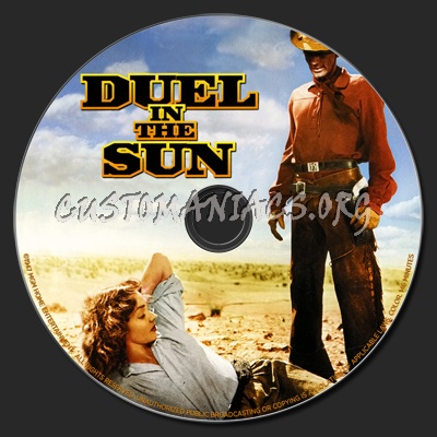 Duel in the Sun dvd label