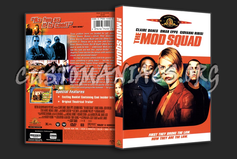 The Mod Squad dvd cover