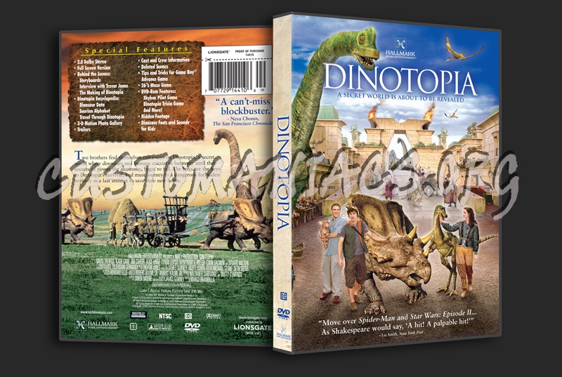 Dinotopia dvd cover