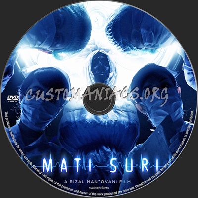 Mati Suri dvd label