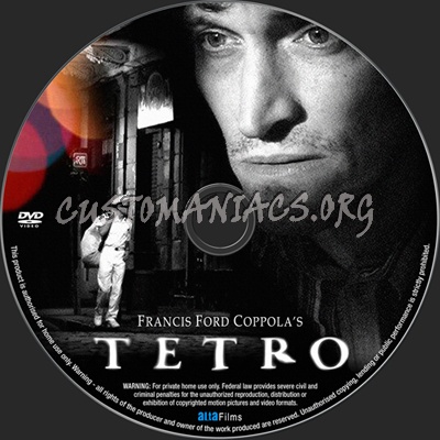 Tetro dvd label