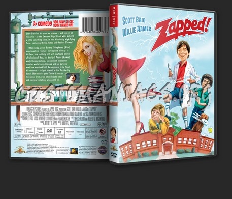 Zapped! dvd cover