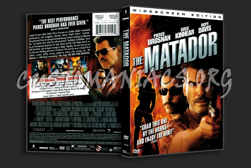 The Matador dvd cover