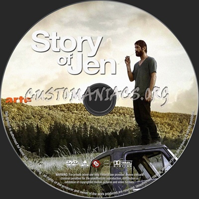 Story of Jen dvd label