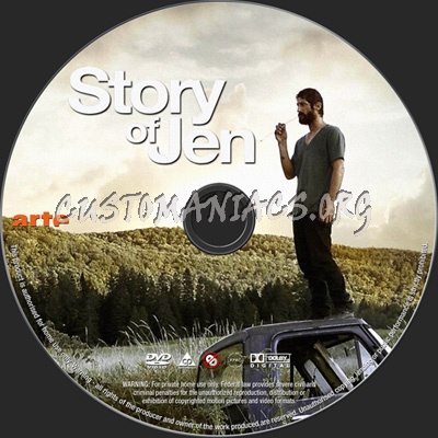 Story of Jen dvd label