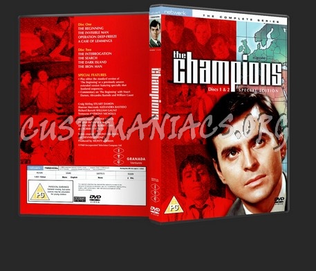 The Champions Complete Collection dvd cover