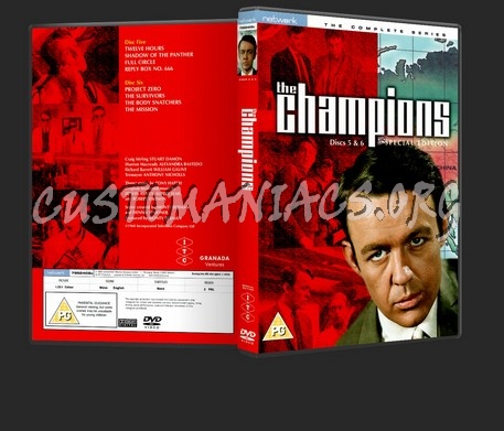 The Champions Complete Collection dvd cover